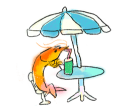 Summer of shrimp sticker #11877372
