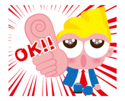 Move! Tanishy was bussiness man sticker #11877990