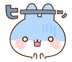move!namaiki-rabbit5(THE cute rabbit5) sticker #11878024