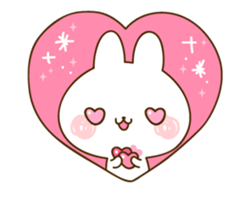 move!namaiki-rabbit5(THE cute rabbit5) sticker #11878025