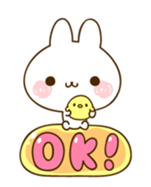 move!namaiki-rabbit5(THE cute rabbit5) sticker #11878026