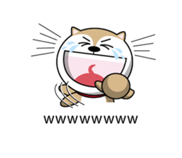 KOMAME with BALLOON sticker #11878246