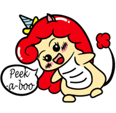 Red Marvicorn sticker #11878270