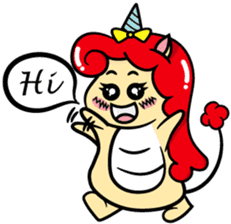 Red Marvicorn sticker #11878271