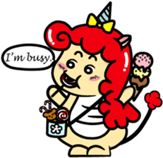 Red Marvicorn sticker #11878272