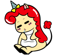 Red Marvicorn sticker #11878277