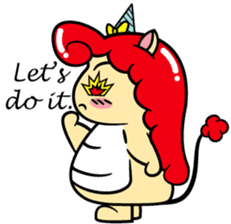 Red Marvicorn sticker #11878278