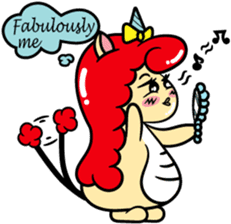 Red Marvicorn sticker #11878281