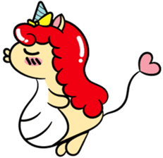 Red Marvicorn sticker #11878284