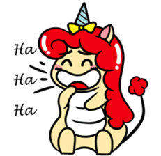 Red Marvicorn sticker #11878288