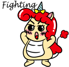 Red Marvicorn sticker #11878289