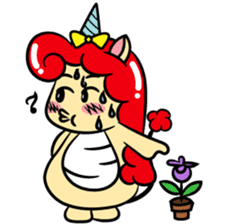 Red Marvicorn sticker #11878292