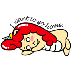 Red Marvicorn sticker #11878297