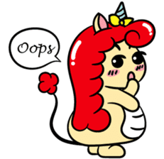 Red Marvicorn sticker #11878302