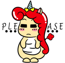 Red Marvicorn sticker #11878303