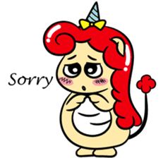 Red Marvicorn sticker #11878305