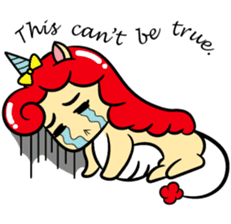 Red Marvicorn sticker #11878307