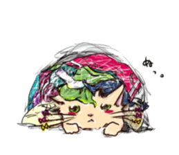 THE KAWAII CAT HIMINYAN sticker #11879137