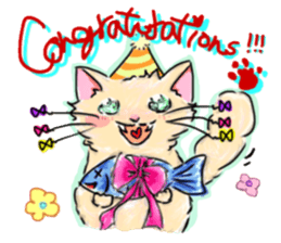 THE KAWAII CAT HIMINYAN sticker #11879148