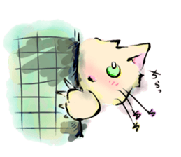 THE KAWAII CAT HIMINYAN sticker #11879154