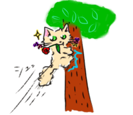 THE KAWAII CAT HIMINYAN sticker #11879156