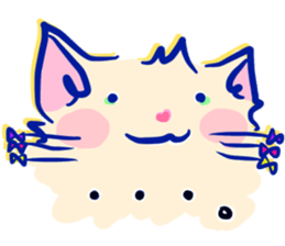 THE KAWAII CAT HIMINYAN sticker #11879165