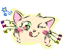 THE KAWAII CAT HIMINYAN sticker #11879171