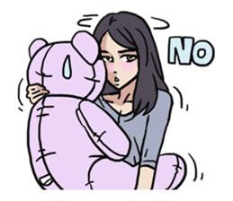 AsB - 123 Me and My Bear! sticker #11879279