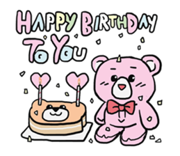 AsB - 123 Me and My Bear! sticker #11879316