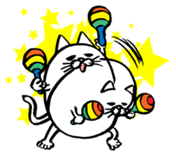 Marumaru-busuneko!4 sticker #11879522