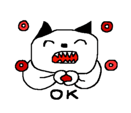 KUROMIMI CAT sticker #11879614