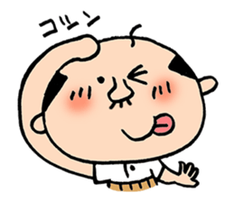 Japanes middle aged man 2 in summer sticker #11879809