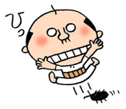 Japanes middle aged man 2 in summer sticker #11879818