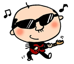 Japanes middle aged man 2 in summer sticker #11879835