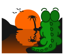 Kurodile sticker #11879895