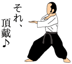 Japanese-budo taido sticker #11880344