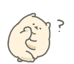 Puffy the friendly dog sticker #11880800