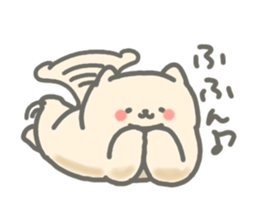 Puffy the friendly dog sticker #11880804