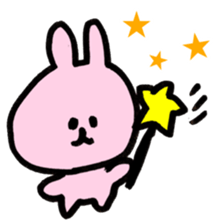 rabbit and bear life 2 sticker #11881016