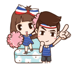 Cheer Thailand + sticker #11881142