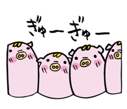 Pig Boo2 sticker #11881460