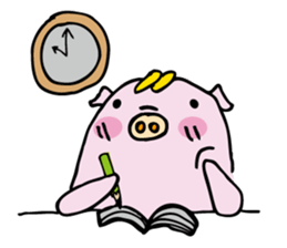 Pig Boo2 sticker #11881461