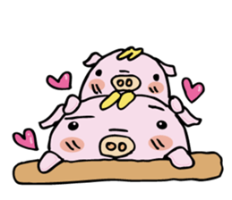Pig Boo2 sticker #11881469