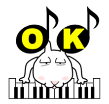 Rabbit of Big Eyelids Animation 2 sticker #11881823
