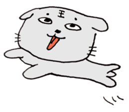 Otaku der la Part2 - Meow Meow der sticker #11882055