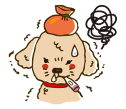 PIGPONG's Toy Poodle Hanako sticker #11882799