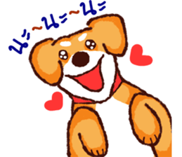 The funny dog sticker #11882828