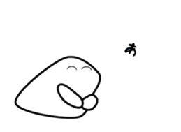 White bird japan move sticker #11883309