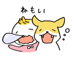 Littile Tetsu-chan and his dog sticker #11883448