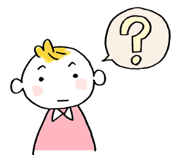 Littile Tetsu-chan and his dog sticker #11883467